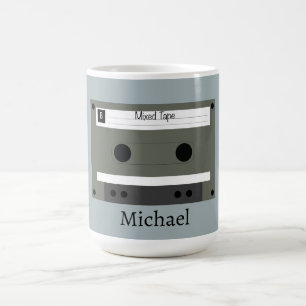 Caneca De Café Fita cassete, mixtape