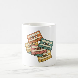 Caneca De Café Fita Cassete Personalizada, Fita Cassete, País Co