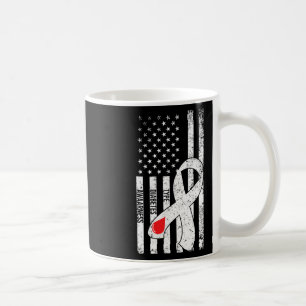 Caneca De Café Fita da Bandeira dos EUA Tipo 1 Conscientização so