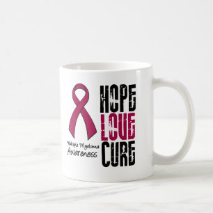 Caneca De Café Fita da cura do amor da esperança do cancer do