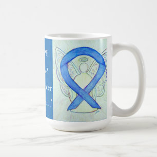 Caneca De Café Fita de anjo personalizado da fita de sensibiliza
