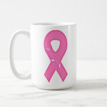 Fita De Sensibilização Do Cancer Com Flor