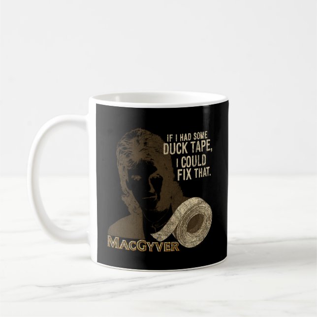 Caneca De Café Fita Macgyver Duct (Esquerda)