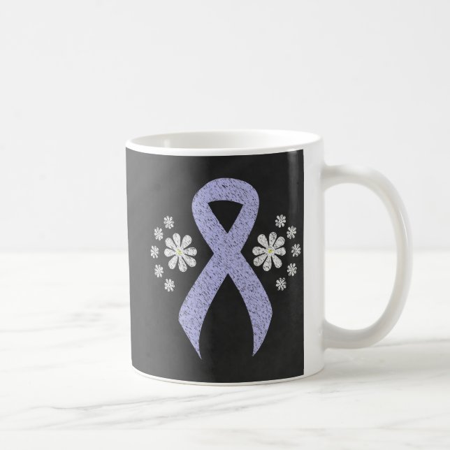 Caneca De Café Fita Periwinkle Chalkboard (Direita)