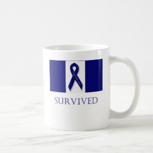 Caneca De Café Fita que do índigo eu sobrevivi. DBI