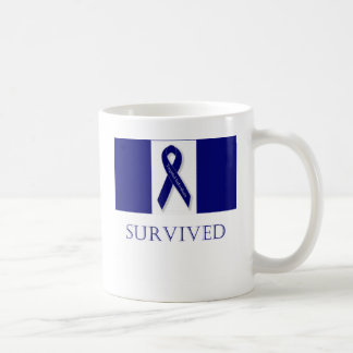 Caneca De Café Fita que do índigo eu sobrevivi. DBI