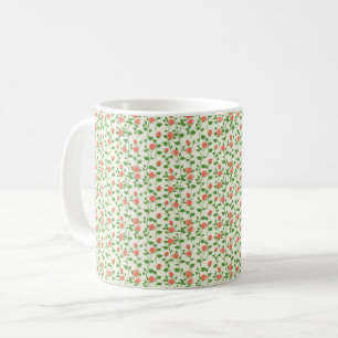 Caneca De Café Fita Romântica Romântica Chic Cuta Elegante