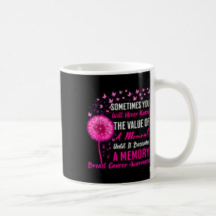 Caneca De Café Fita Rosa da Memória de Consciência do Cancer da M