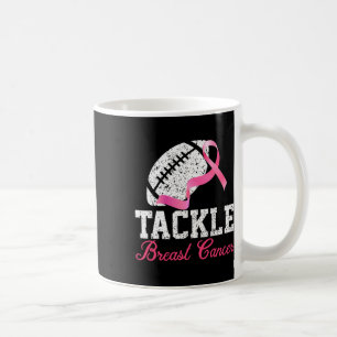 Caneca De Café Fita Rosa De Sobrevivência Com Sobrevivência Com C