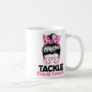 Caneca De Café Fita Rosa De Sobrevivência Com Sobrevivência Com C