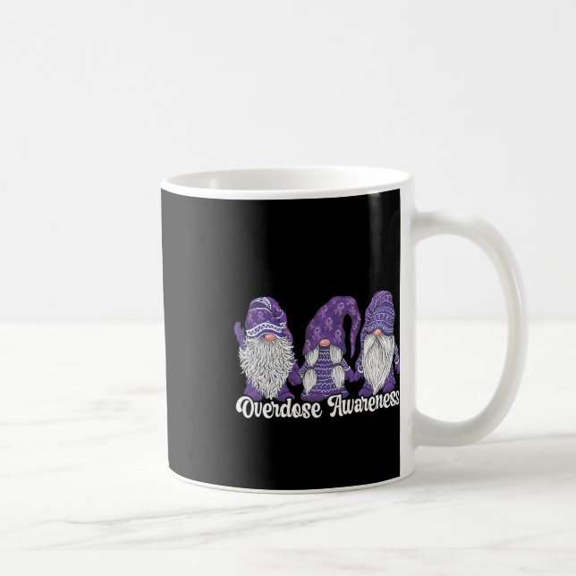 Caneca De Café Fita Roxa de Conscientização sobre Superose Depend (Direita)