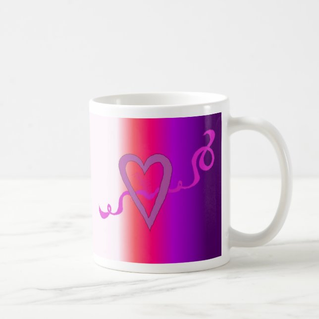 Caneca De Café Fitas de Amor (Direita)