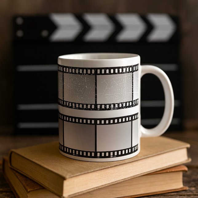 Caneca De Café Fitas de Filme (Criador carregado)