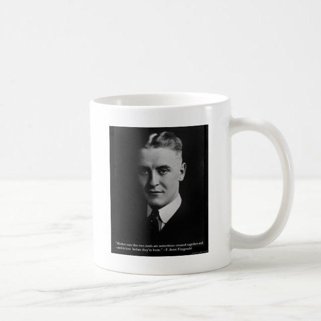 Caneca De Café Fitzgerald "Duas Almas" & Camisetas e Presentes co (Direita)