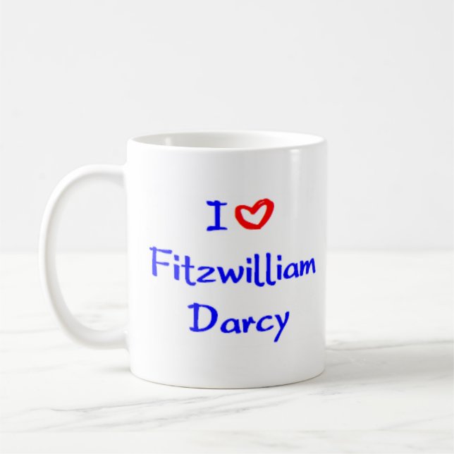 Caneca De Café fitzwilliam darcy (Esquerda)