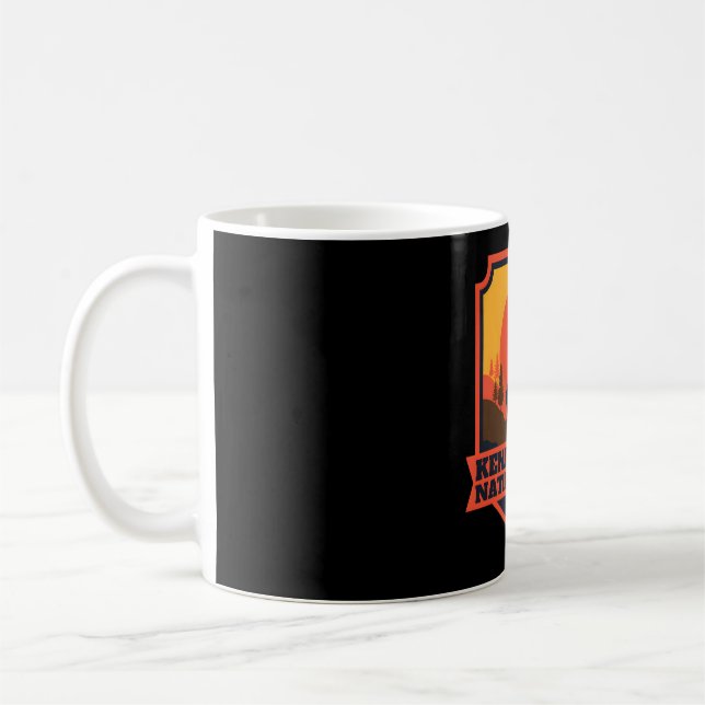Caneca De Café Fjords Retro kenai � Espírito das Montanhas (Esquerda)