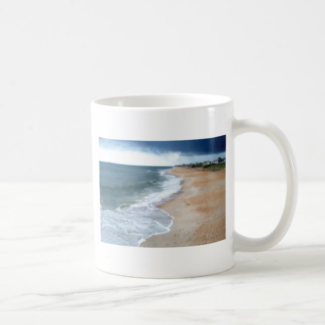 Caneca De Café Flagler Beach, Florida Fotografia (Direita)