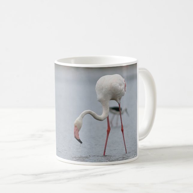 Caneca De Café Flamant rose (Frente Esquerda)