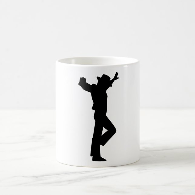 Caneca De Café Flamenco - Dançarina Preta (Centro)