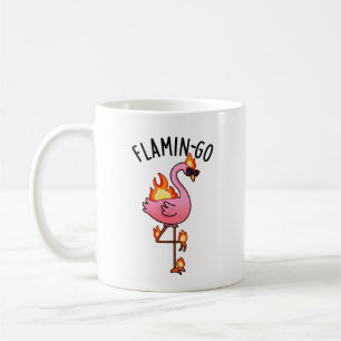 Caneca De Café Flamin-go Funny Flamingo Pun