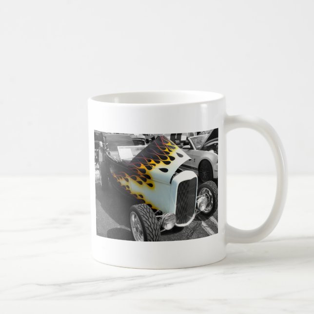 Caneca De Café Flamin' Hot Rod (Direita)
