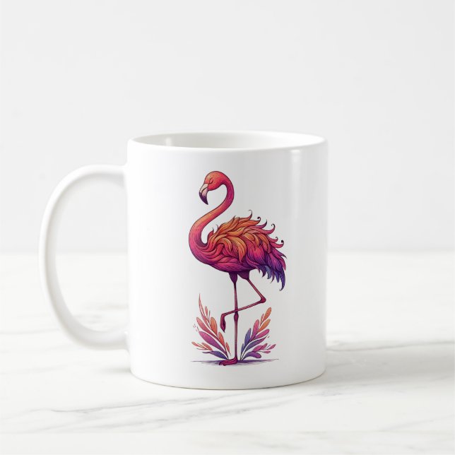 Caneca De Café Flamingo, amante da cerâmica clássica (Esquerda)