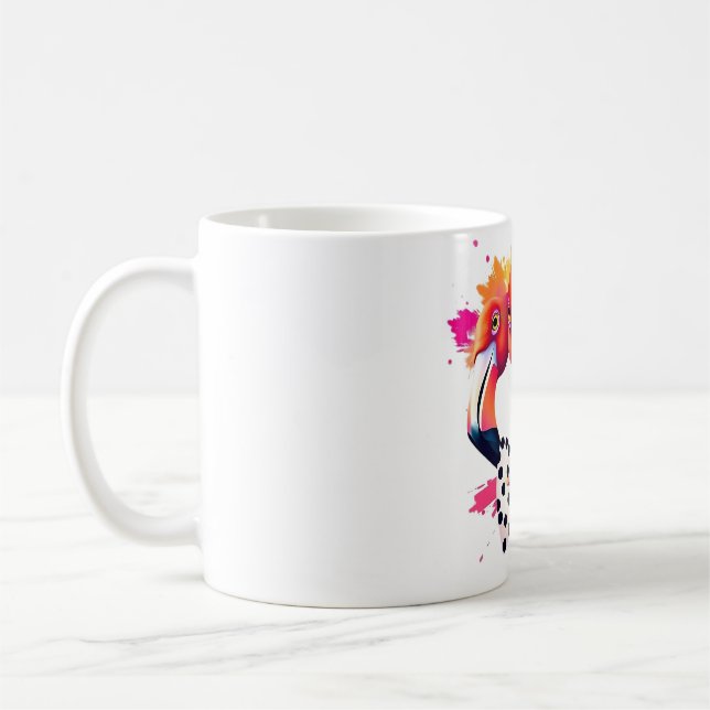 Caneca De Café Flamingo Arco Tie Tee - Presente Único Masculino (Esquerda)