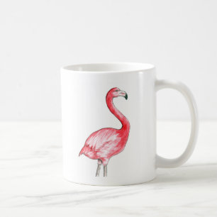 Caneca De Café Flamingo Art