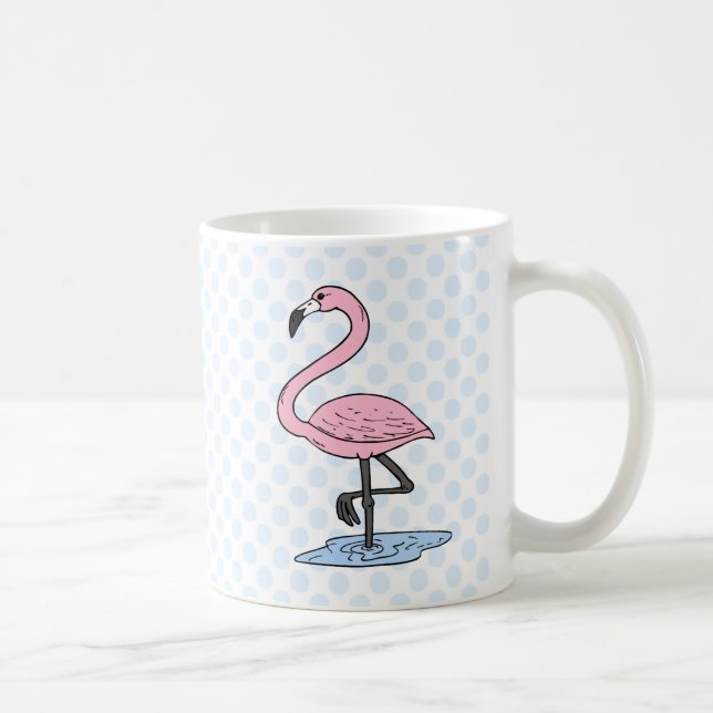 Caneca De Café Flamingo da fé (Direita)