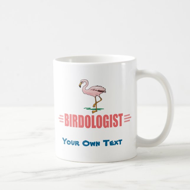 Caneca De Café Flamingo Engraçado (Direita)