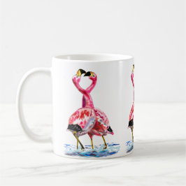 Caneca De Café Flamingo Mug Rosa