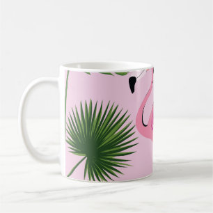 Caneca De Café Flamingo Palm Sai Design Tropical