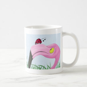 Caneca De Café Flamingo Rosa bonito