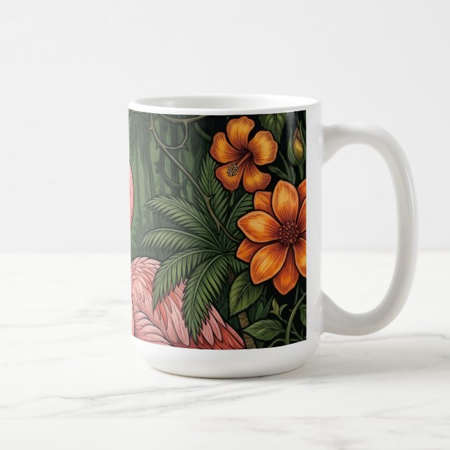 Caneca De Café flamingos (Direita)