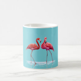 Caneca De Café Flamingos Mug