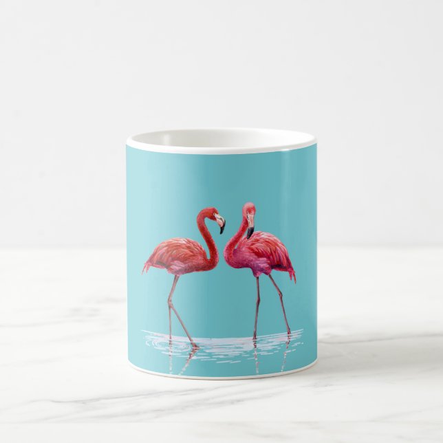 Caneca De Café Flamingos Mug (Centro)