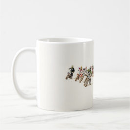 Caneca De Café Flat Track Racin'