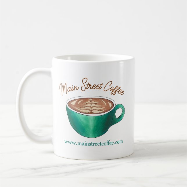 Caneca De Café Flat White Latte Cappucccino Café Compro House Caf (Esquerda)