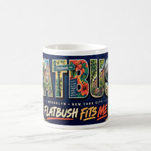 Caneca De Café Flatbush Brooklyn Cidade de Nova York