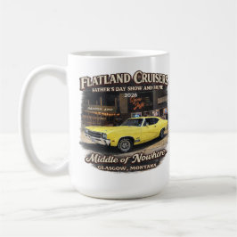 Caneca De Café Flatland Cruisers Father’s Day Show & Shine