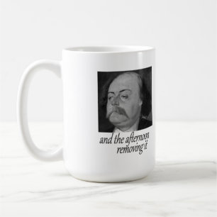 Caneca De Café Flaubert: Vírgula dentro, vírgula para fora