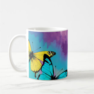 Caneca De Café Flauttering Elegance Butterfly Tea Mug