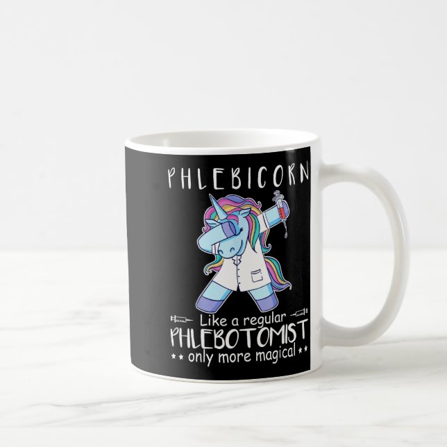 Caneca De Café Flebotomista Cota de Flebotomia  (Direita)