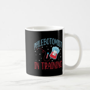 Caneca De Café Flebotomista Na Formação De Ruas De Enfermagem Clí