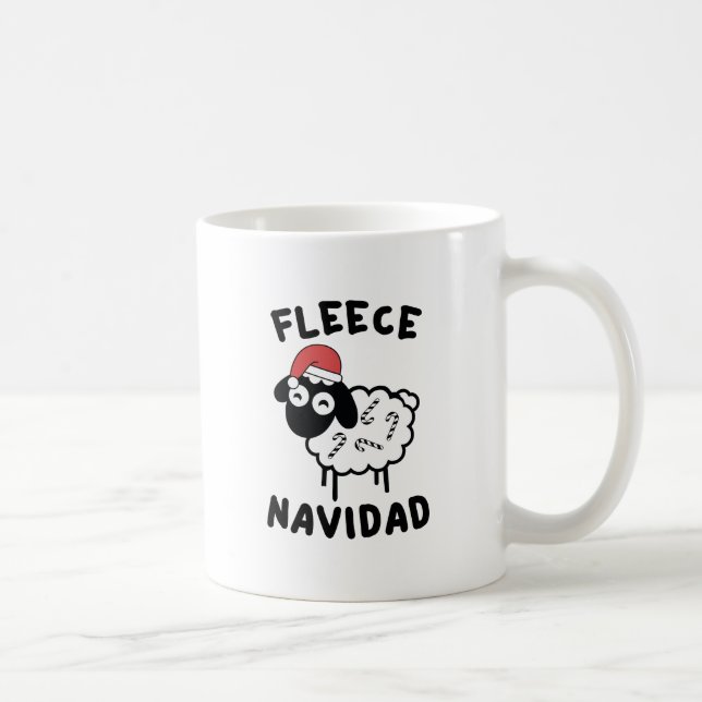 Caneca De Café Fleece Navidad (Direita)