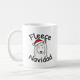 Caneca De Café Fleece Navidad