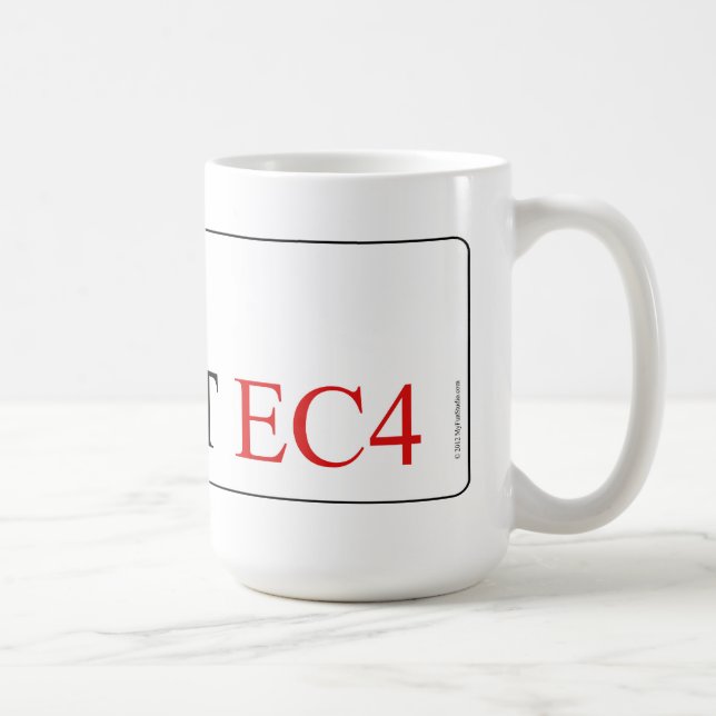 Caneca De Café Fleet Street (Direita)