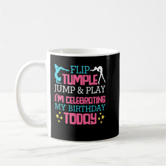 Caneca De Café Flip Tumble Jump & Play Birthday Gymnastics Gymnas