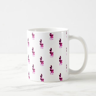 Caneca De Café Flo cor-de-rosa