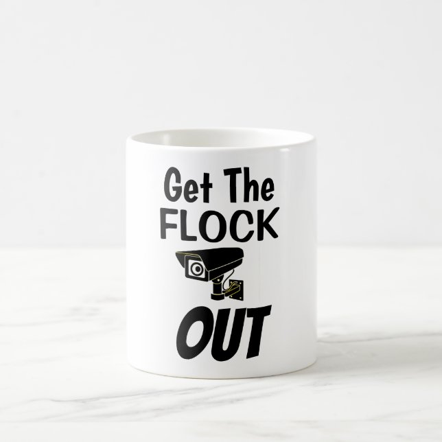 Caneca de Café Flock Out (Centro)